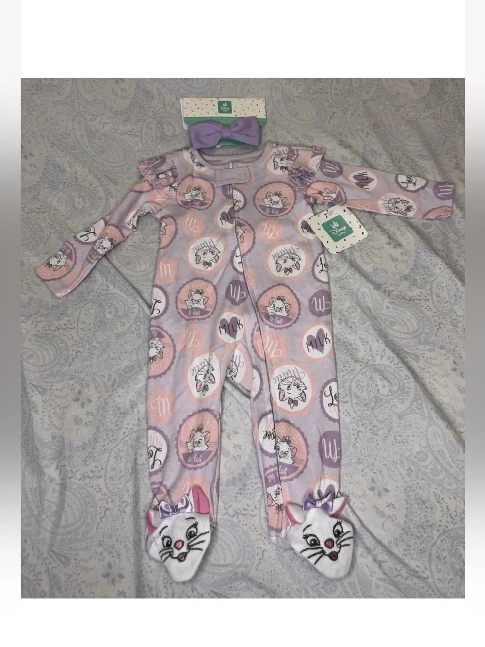 Disney Baby The Aristocats Marie Infant Sleeper